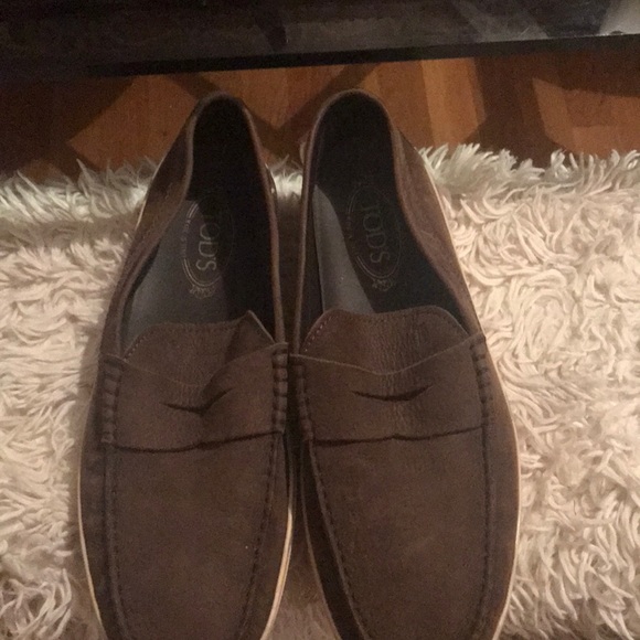 Tod’s - Brown Felt - men’s - size 9.5